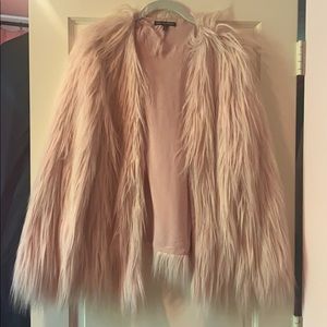 Faux fur jacket